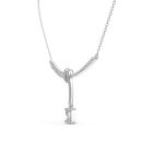 925 Sterling Silver Cubic Zirconia Necklace
