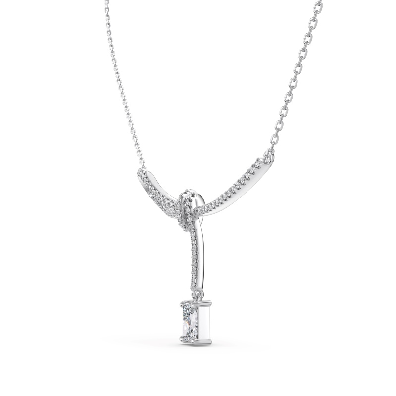 925 Sterling Silver Cubic Zirconia Necklace