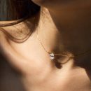 14K Gold Plated Cubic Zirconia Necklace