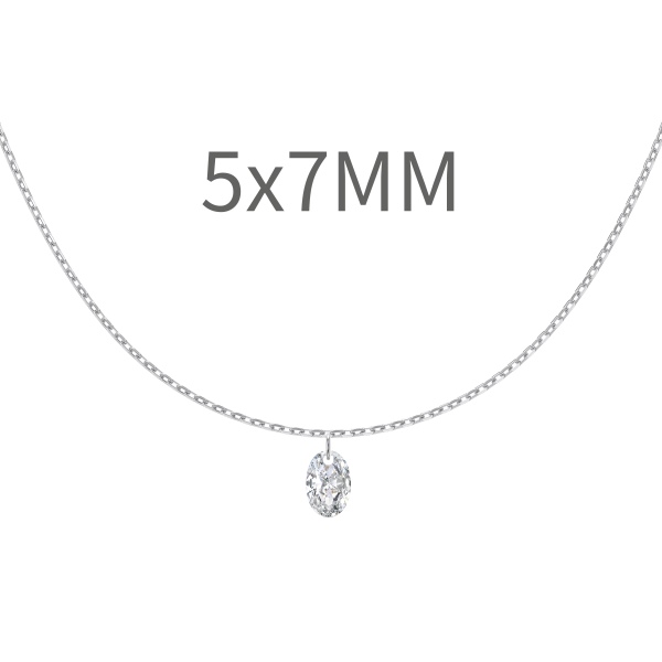 Cubic Zirconia Necklace - Image 4