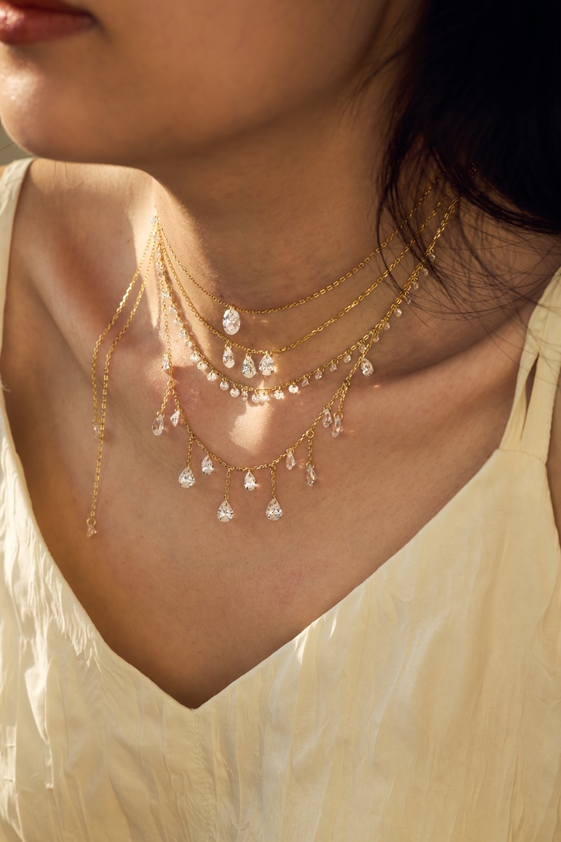 Cubic Zirconia Necklace - Image 2