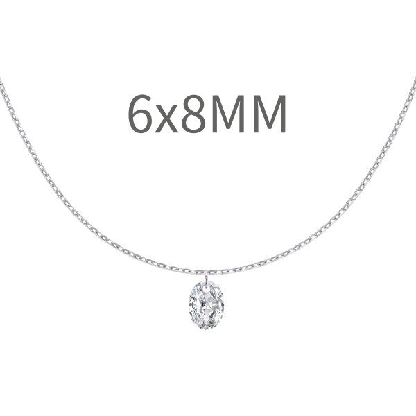 Cubic Zirconia Necklace - Image 4