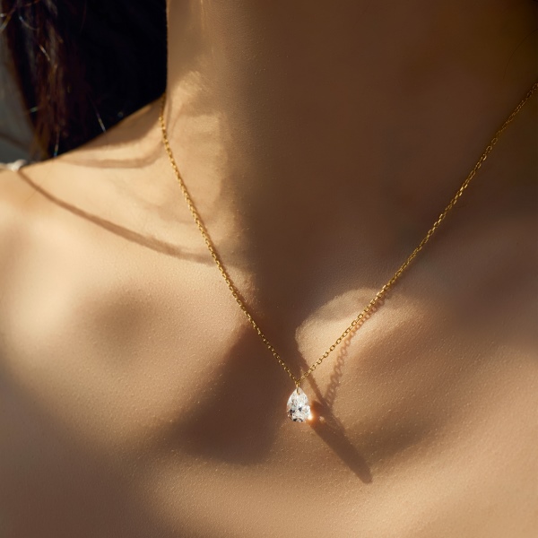 Cubic Zirconia Necklace - Image 5
