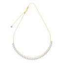 14K Gold Plated Cubic Zirconia Necklace