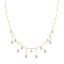 14K Gold Plated Cubic Zirconia Necklace