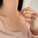 925 Sterling Silver 14K Plated Necklace