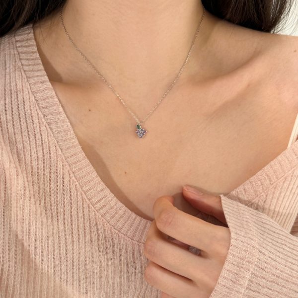 925 Sterling Silver Cubic Zirconia Necklace