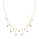 14K Gold Plated Cubic Zirconia Necklace