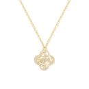 925 Sterling Silver 14K Plated Necklace