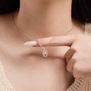 925 Sterling Silver Cubic Zirconia Necklace