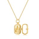 925 Sterling Silver 18K Cubic Zirconia Necklace