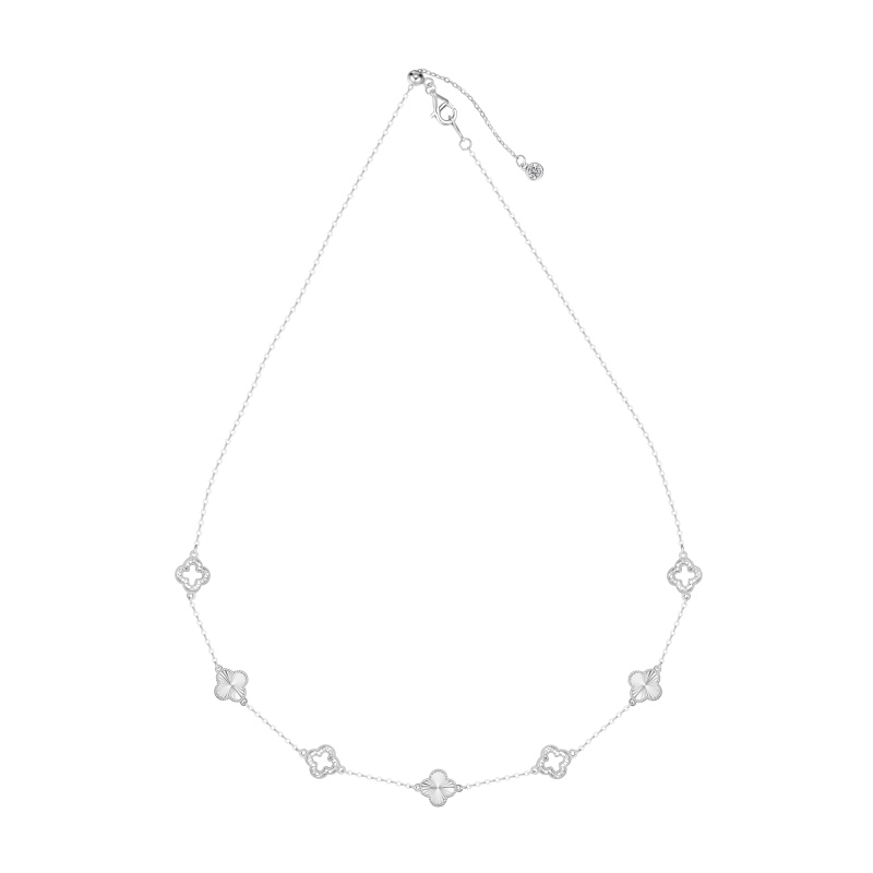 925 Sterling Silver Cubic Zirconia Necklace