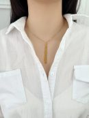 925 Sterling Silver 18K Gold Plated Necklace