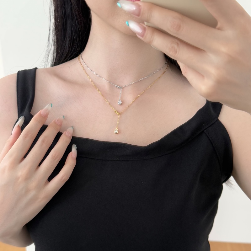 925 Sterling Silver Cubic Zirconia Necklace