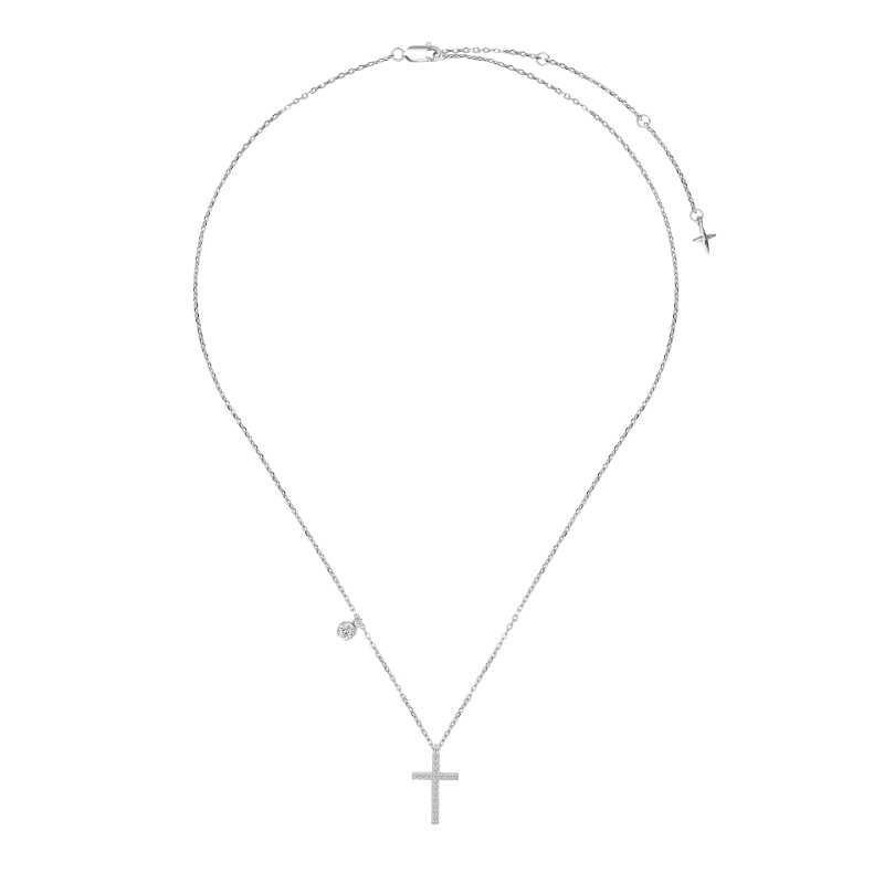 925 Sterling Silver Cubic Zirconia Necklace