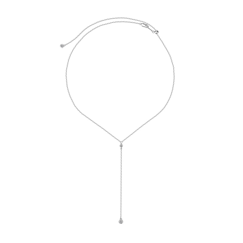 925 Sterling Silver Cubic Zirconia Necklace