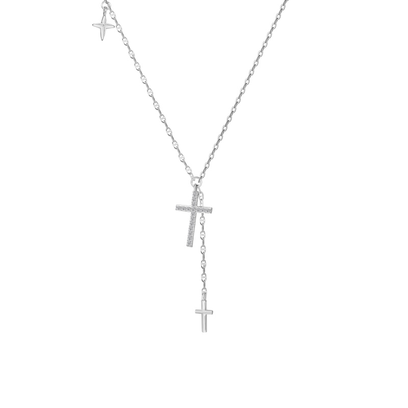 925 Sterling Silver Cubic Zirconia Necklace