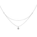 925 Sterling Silver Cubic Zirconia Necklace