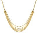 925 Sterling Silver 18K Gold Plated Necklace