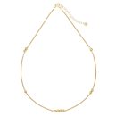 925 Sterling Silver 18K Gold Plated Necklace