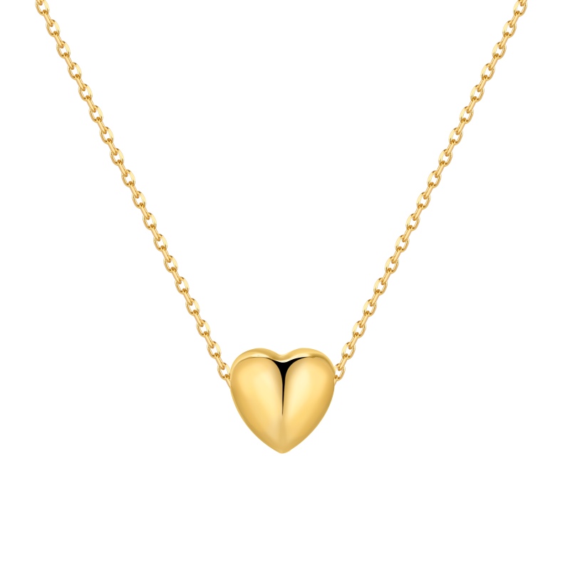 925 Sterling Silver 18K Gold Plated Necklace