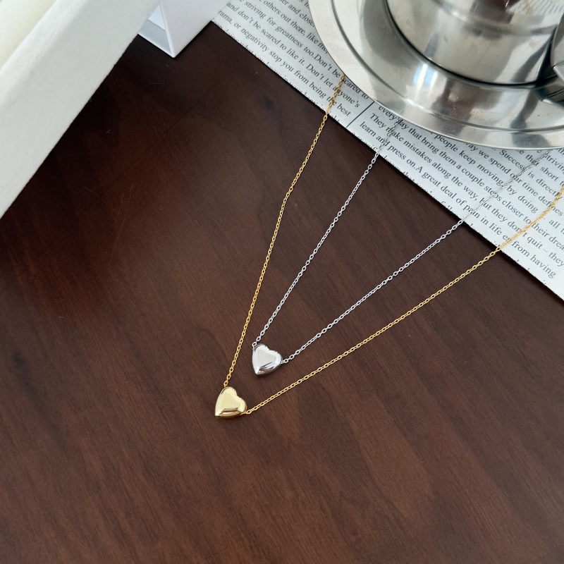 925 Sterling Silver 18K Gold Plated Necklace - Image 2