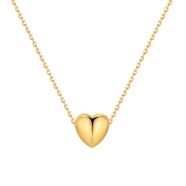 925 Sterling Silver 18K Gold Plated Necklace - Image 4