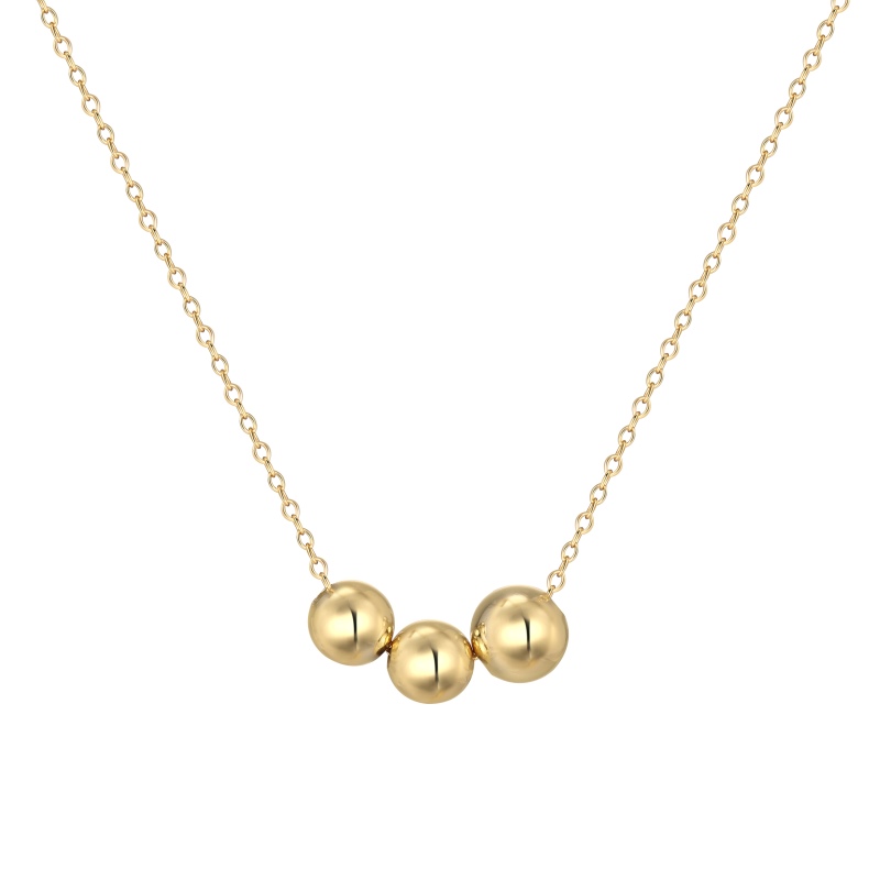 925 Sterling Silver 18K Gold Plated Necklace