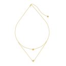 925 Sterling Silver 18K Gold Plated Necklace