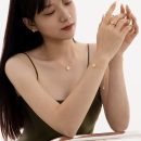 925 Sterling Silver 18K Gold Plated Cubic Zirconia Necklace