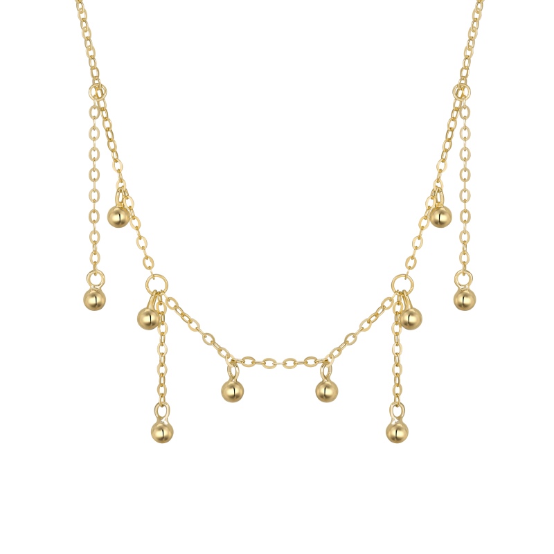 925 Sterling Silver 14K Plated Necklace