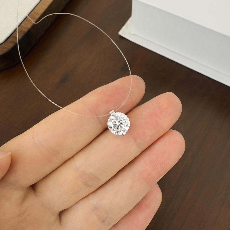 925 Sterling Silver Cubic Zirconia Necklace