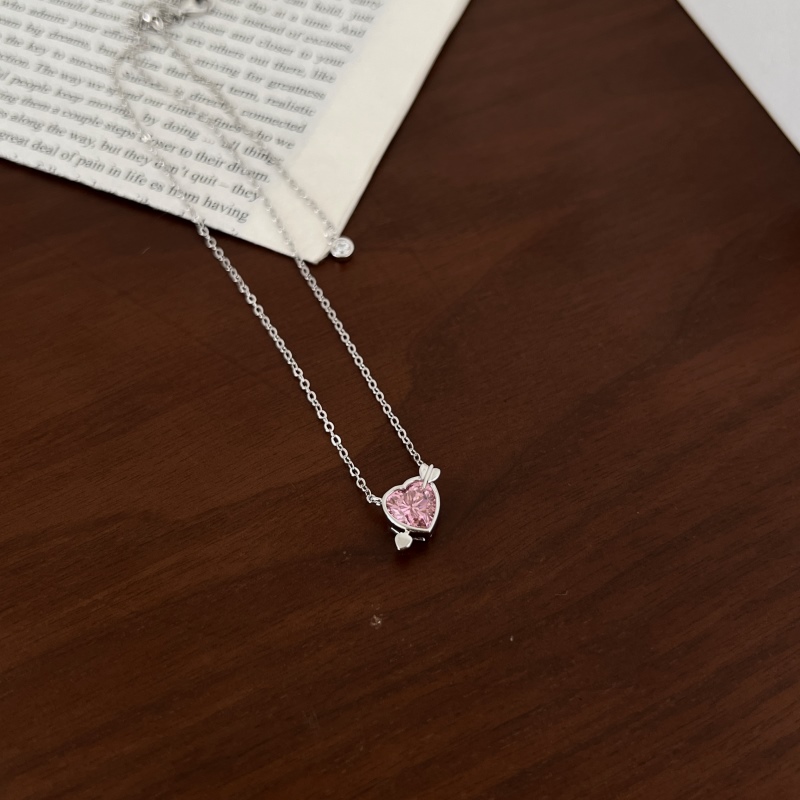 925 Sterling Silver Cubic Zirconia Necklace