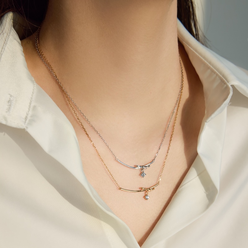 925 Sterling Silver Cubic Zirconia Necklace