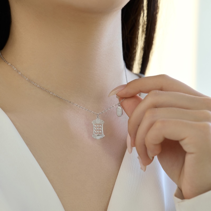 925 Sterling Silver Cubic Zirconia Necklace