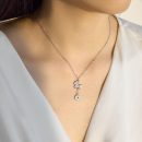 925 Sterling Silver Cubic Zirconia Necklace