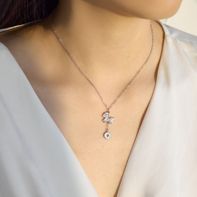925 Sterling Silver Cubic Zirconia Necklace