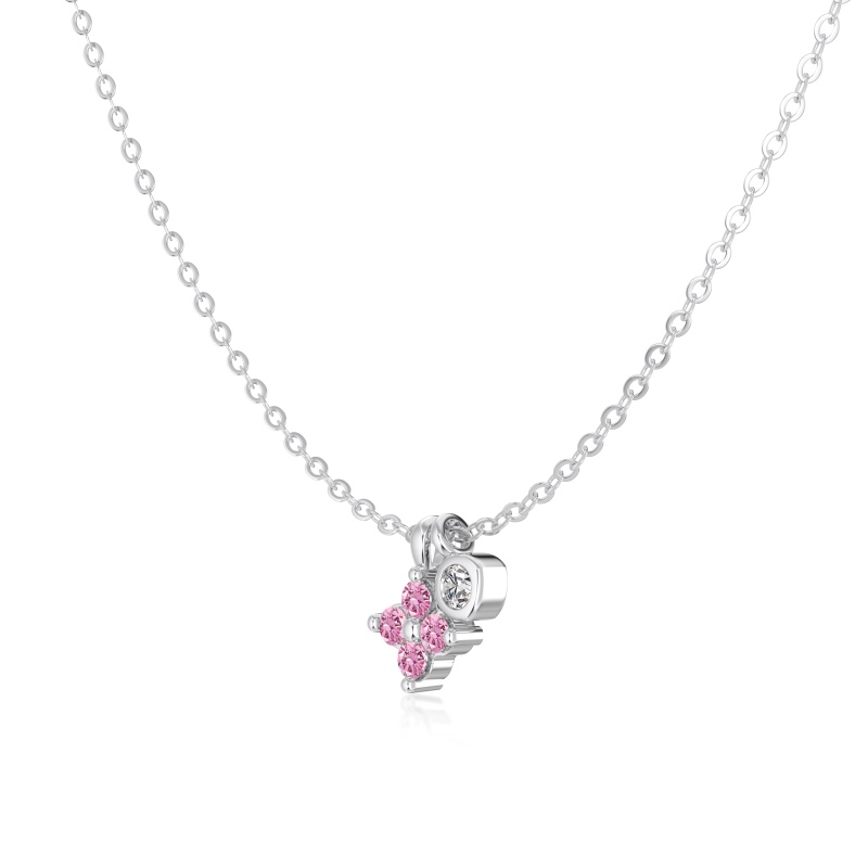 925 Sterling Silver Cubic Zirconia Necklace