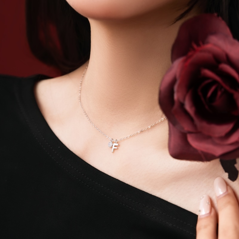 925 Sterling Silver Cubic Zirconia Necklace
