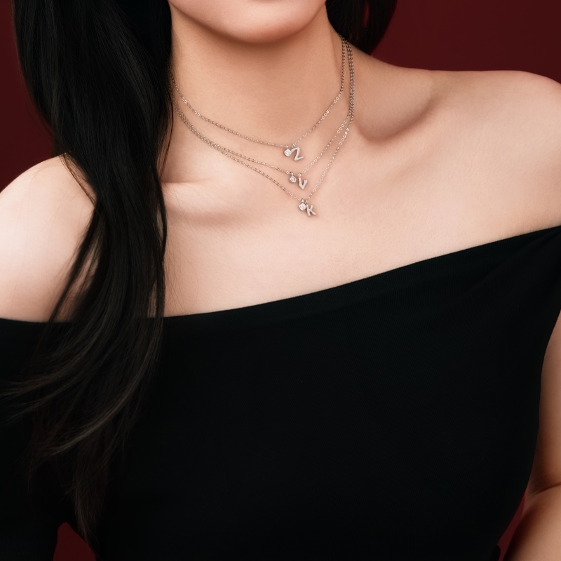 925 Sterling Silver Cubic Zirconia Necklace