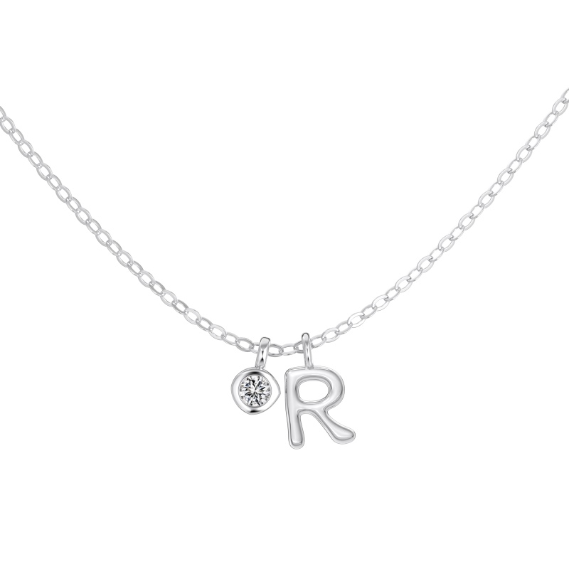925 Sterling Silver Cubic Zirconia Necklace