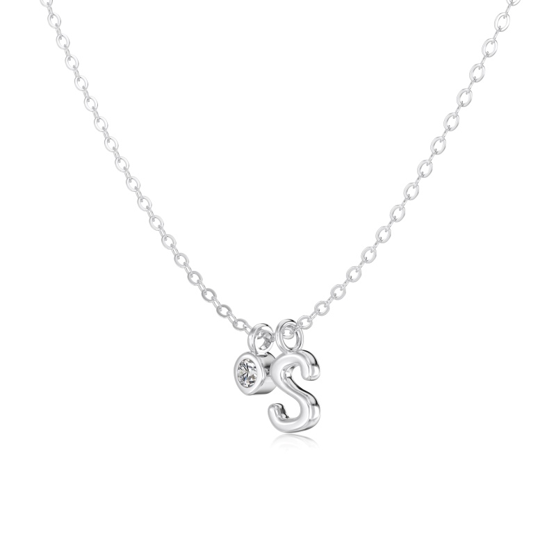 925 Sterling Silver Cubic Zirconia Necklace