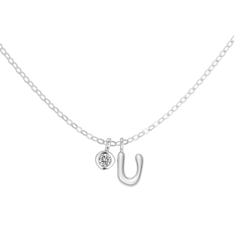 925 Sterling Silver Cubic Zirconia Necklace