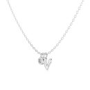 925 Sterling Silver Cubic Zirconia Necklace