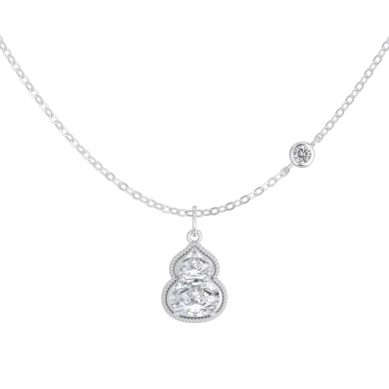 925 Sterling Silver Cubic Zirconia Necklace