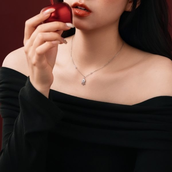 925 Sterling Silver Cubic Zirconia Necklace
