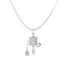 Sterling Silver 925 Necklace Small