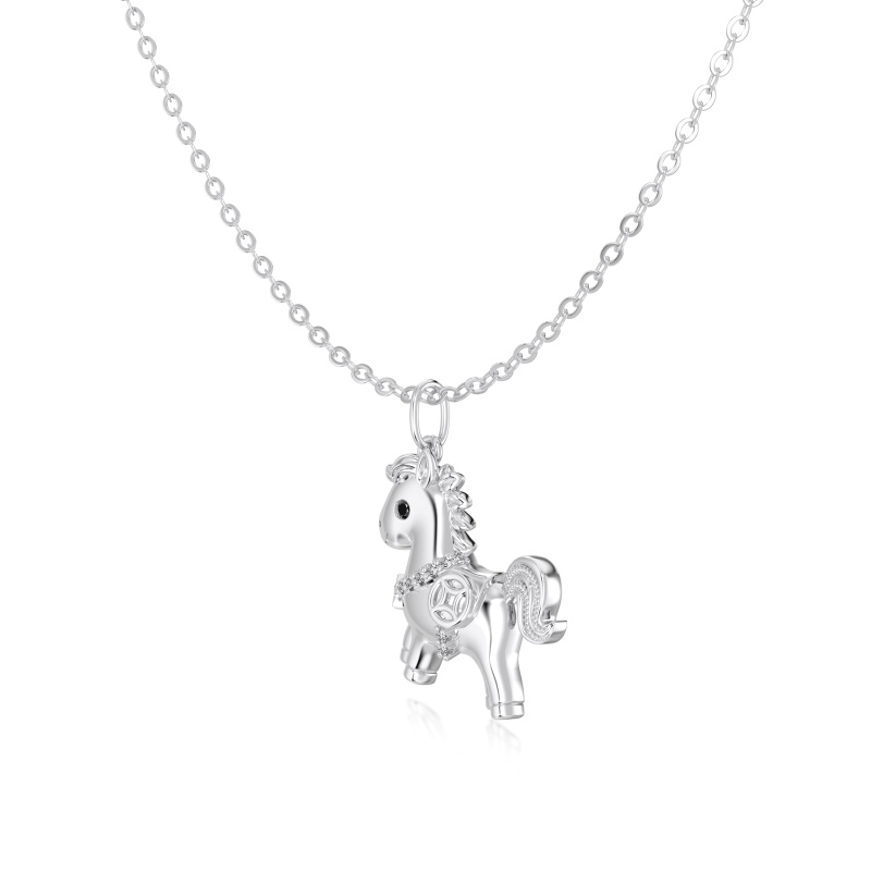 925 Sterling Silver Cubic Zirconia Necklace