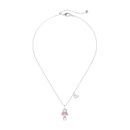 925 Sterling Silver Cubic Zirconia Heart Necklace