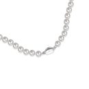 925 Sterling Silver Synthetic Pearl Necklace